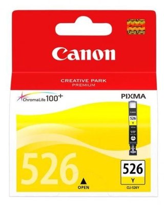 CANON Pixma MG5150, 5250, 6150, 8150, yellow, 9ml, kap. 340s (CLI526Y) (O)