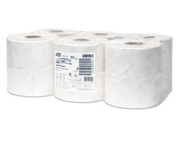 Toaletní papír v Mini Jumbo roli TORK ADVANCED 2vrstvy, délka 170 m