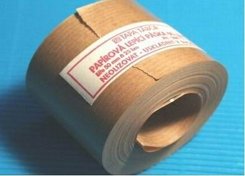 Lepicí páska papírová 50 mm x 25 m hnědá