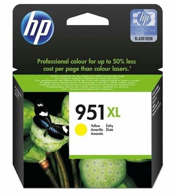HP Officejet Pro 8100 ePrinter ink, CN048AE, No.951XL, yellow, 17 ml., 1500str. (O)