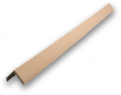 Ochranné papírové rohy 45 x 45 mm, lepenka 2,5 mm, délka 200 cm (svazkované po 25 ks)