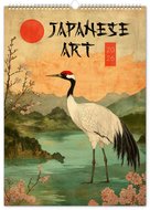 Nstnn kalend Vintage plakty - japonsk umn 2026, 33x46 cm