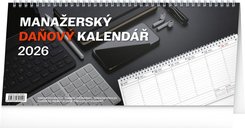 Stoln kalend Manaersk daov s citty 2026, formt 33x14,5 cm