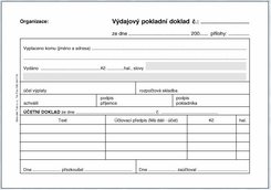 Výdajový pokladní doklad PÚ A6 NCR - 50 listů (BALOUŠEK-PT050)