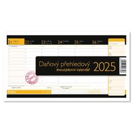 Stoln kalend Daov pehledov, formt 290 x 152 mm, 60 list